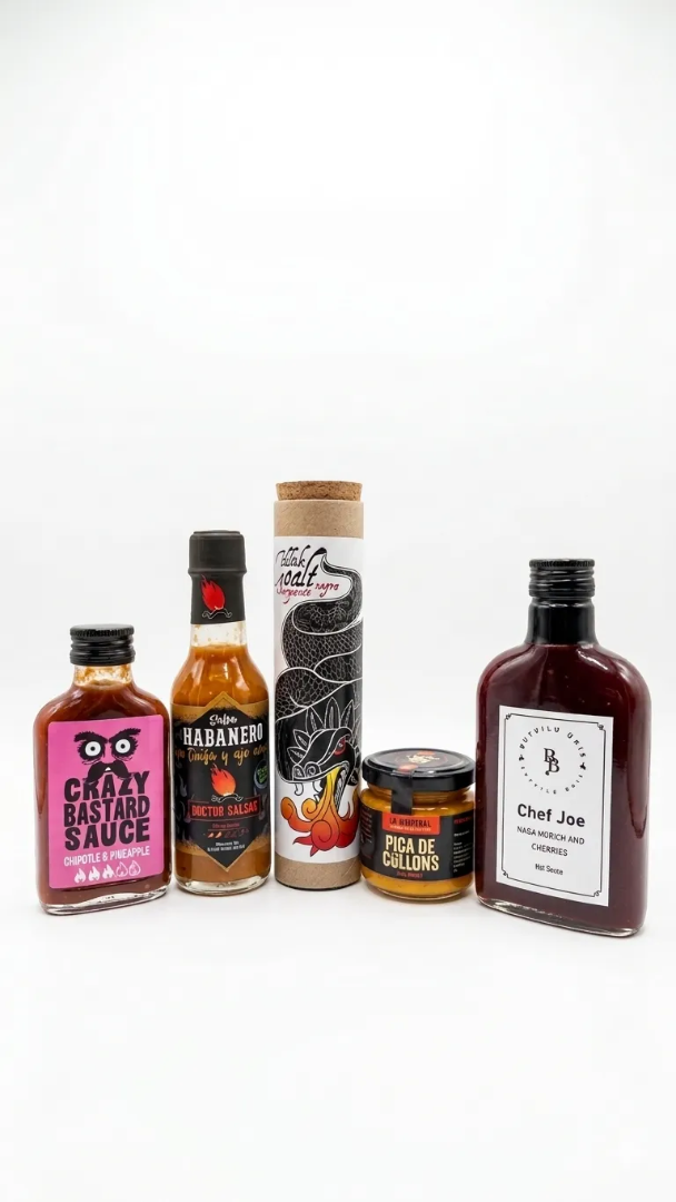 Pack Tasty - 5 Salsas Gourmet - Spicy HONNEYS Spicy HONNEYS