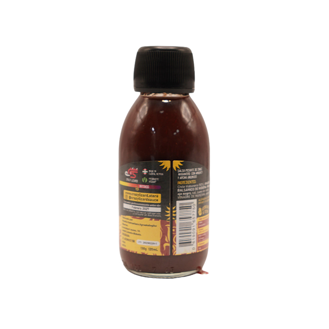 Salsa Gran Reserve Habanero Rojo - 120ml - Crazy Lizard CRAZY LIZARD