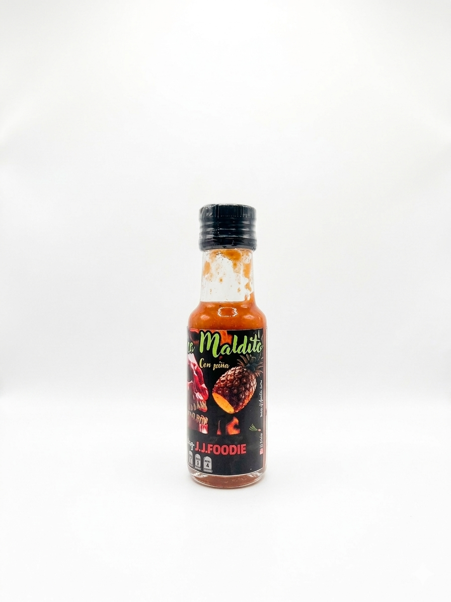 Salsa Habanero Maldito Intenso - 100ml - JJ Foodie JJ FOODIE