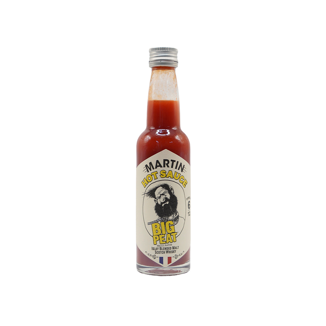 Salsa Big Peat Whisky 100 ml - Martin Hot Sauce