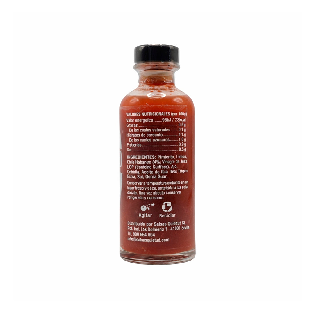 Salsa Limonera Habanero y Limón - 100ml - Quietud QUIETUD
