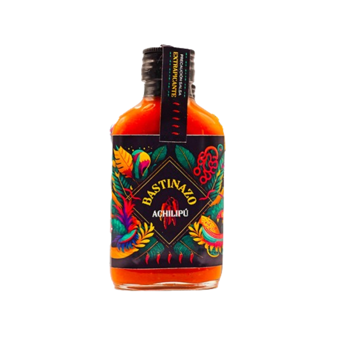 Salsa Bastinazo Trinidad Moruga Scorpion - 100ml - Achilipu ACHILIPU