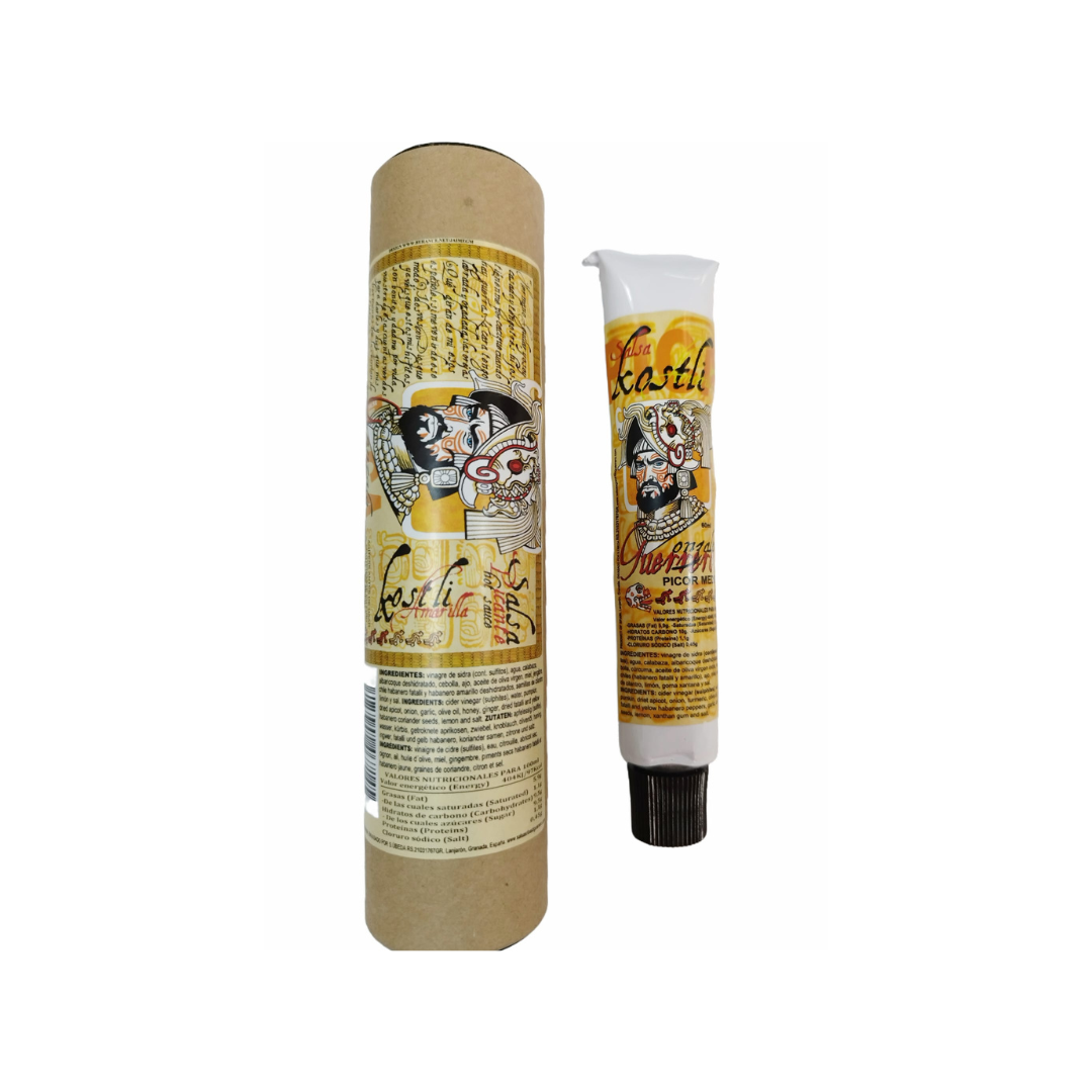 Salsa Kostli Amarilla Habanero Fátali - Gonzalo Guerrero 60ml GONZALO GUERRERO