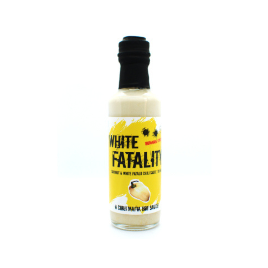 Salsa White Fatality White Habanero 100ml - Chili Mafia CHILI MAFIA