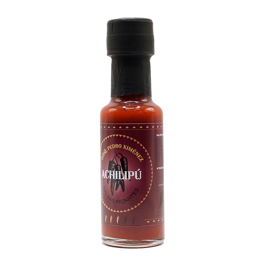 Salsa BBQ Pedro Ximénez y Habanero - 125ml - Achilipu ACHILIPU
