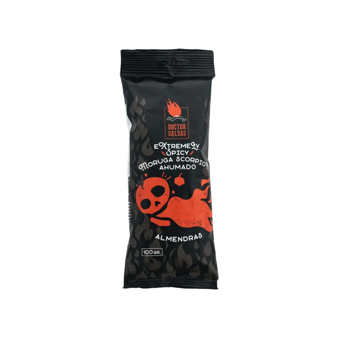 Almendras Picantes Moruga Scorpion Ahumado - 100g - Doctor Salsas DOCTOR SALSAS
