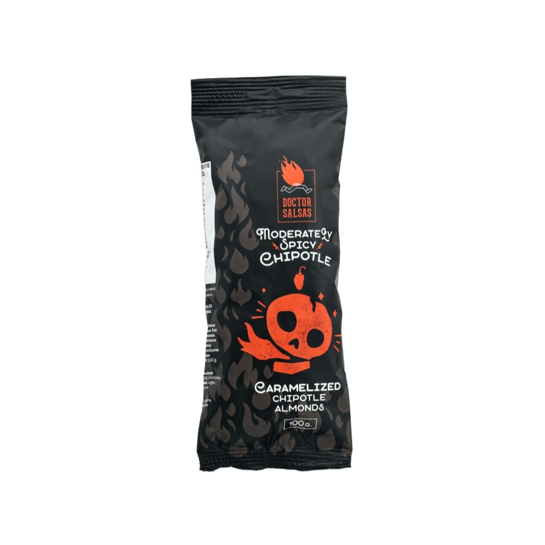 Almendras Garrapiñadas con Chipotle - 100g - Doctor Salsas DOCTOR SALSAS