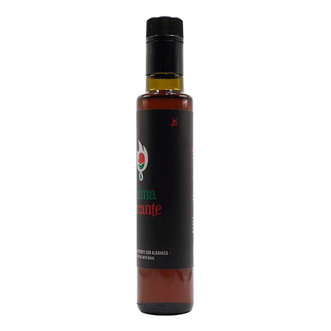 Aceite de Oliva con Albahaca Picante - 250ml - Alma Picante ALMA PICANTE