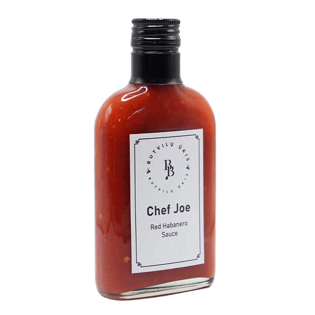 Salsa Red Habanero - 200ml - Chef Joe Butvilu CHEF JOE BUTVILU