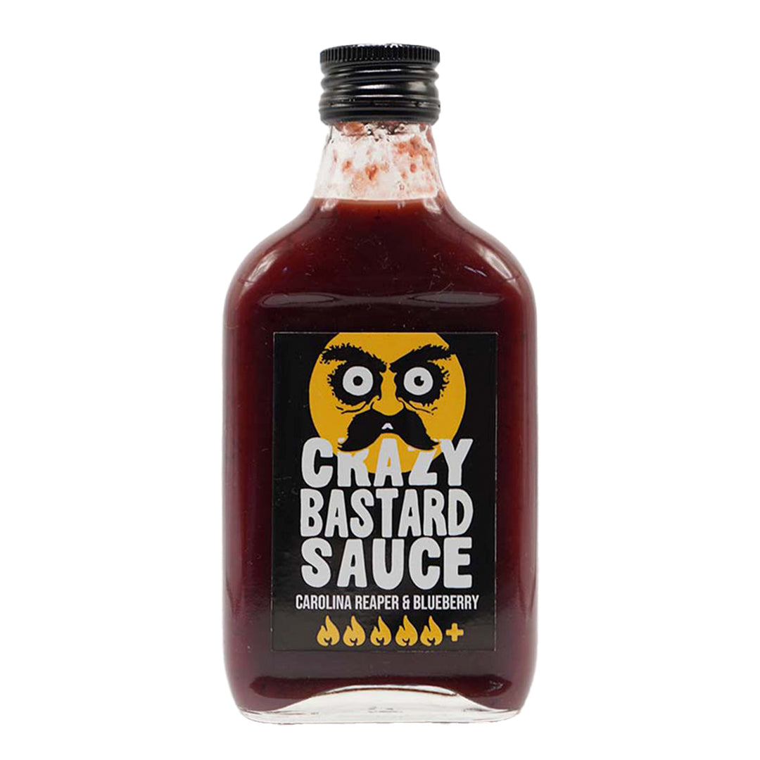 Salsa Carolina Reaper & Blueberry 100-200ml - Crazy Bastard