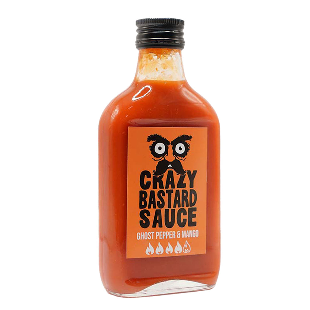Salsa Ghost Pepper y Mango - 100ml/200ml - Crazy Bastard CRAZY BASTARD