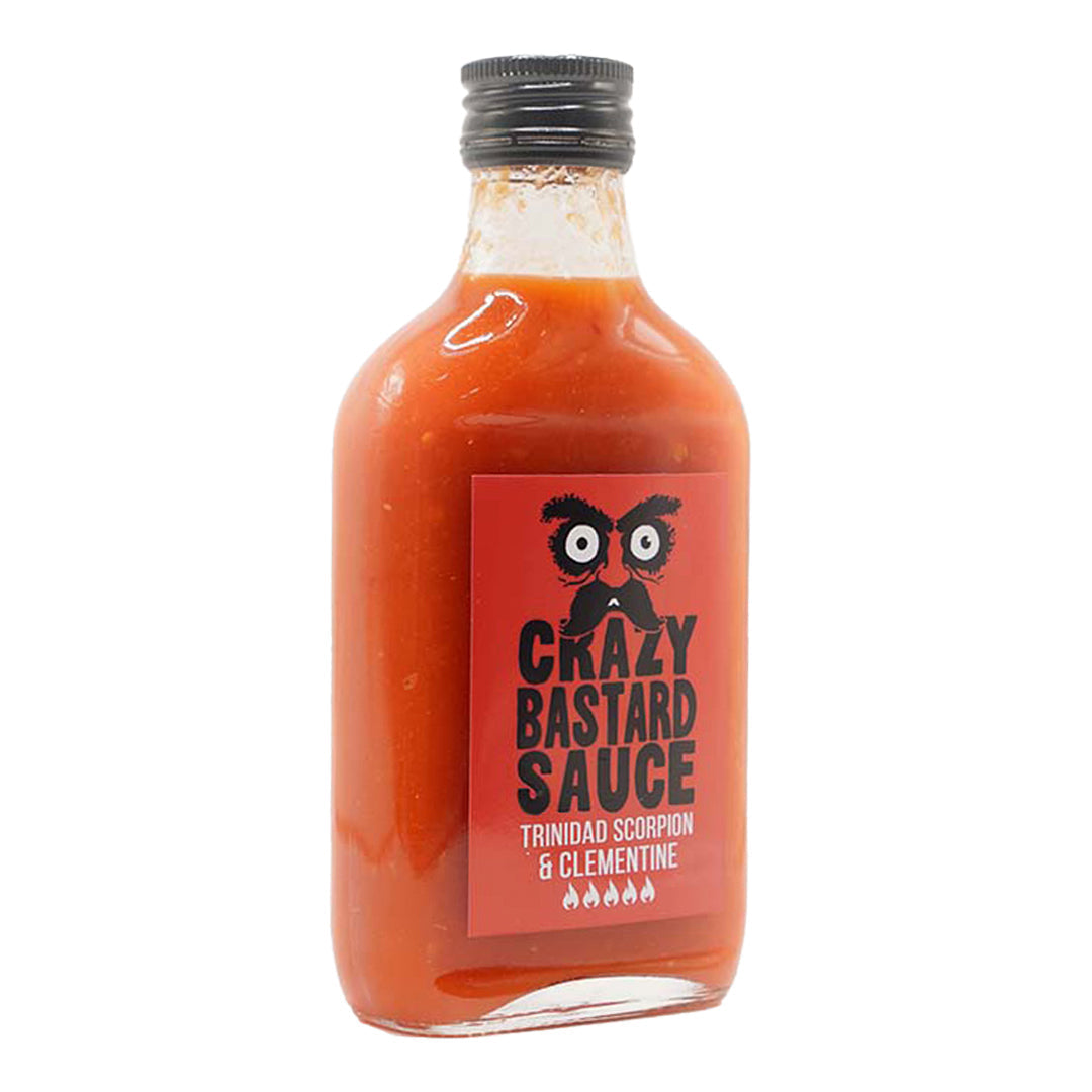 Salsa Trinidad Scorpion y Clementina - 100ml/200ml - Crazy Bastard CRAZY BASTARD
