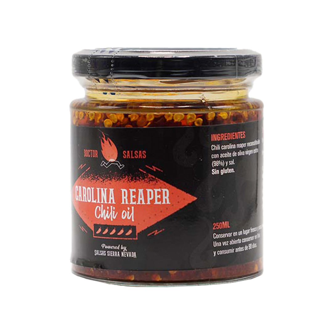 Chili Oil Carolina Reaper - 250ml - Doctor Salsas DOCTOR SALSAS