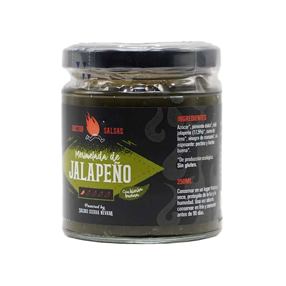 Mermelada de Jalapeño con Hierbabuena - 250ml - Doctor Salsas DOCTOR SALSAS