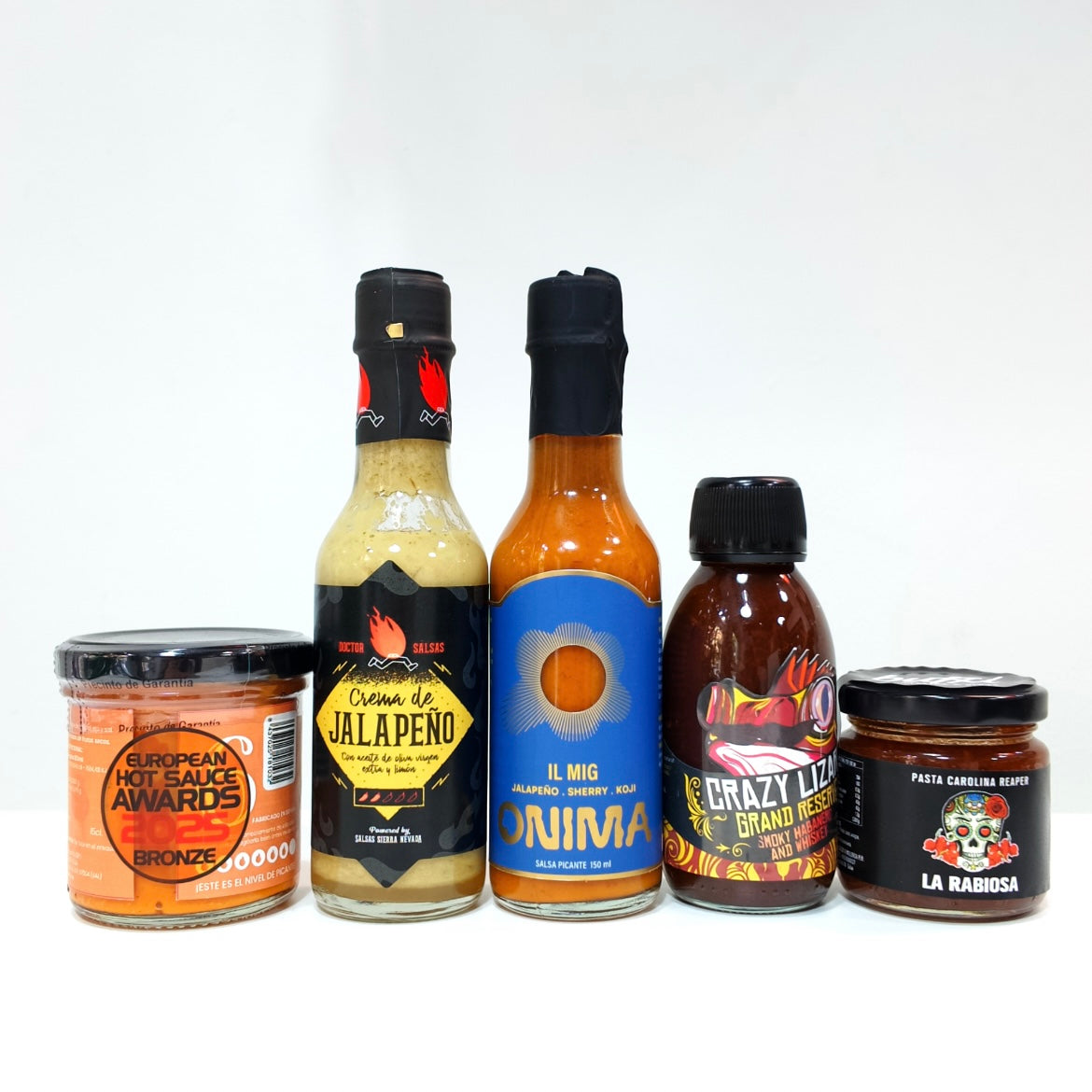 Pack Best Sellers - 5 Salsas Más Vendidas - Spicy HONNEYS Spicy HONNEYS