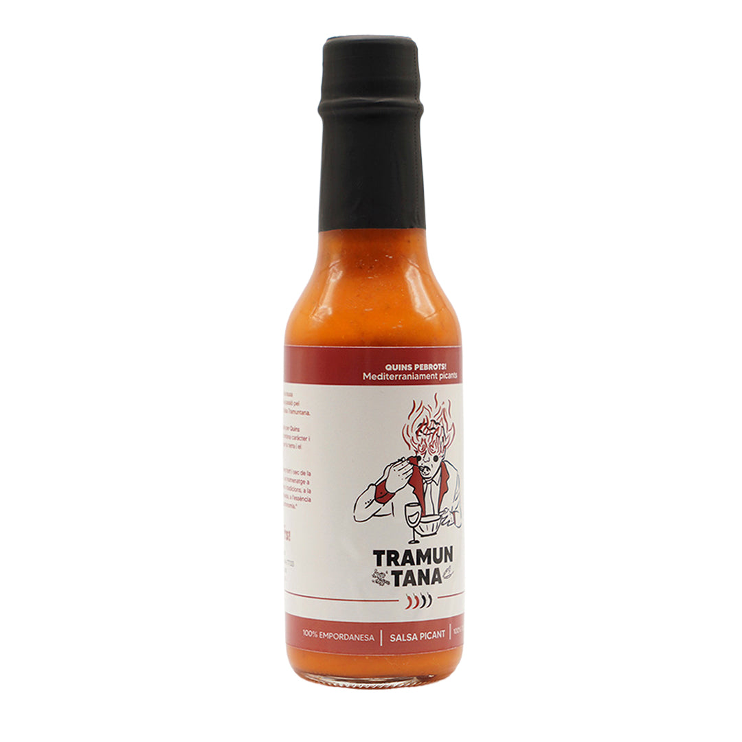 Salsa Tramuntana Habanero Rojo - 150ml - Quins Pebrots QUINS PEBROTS