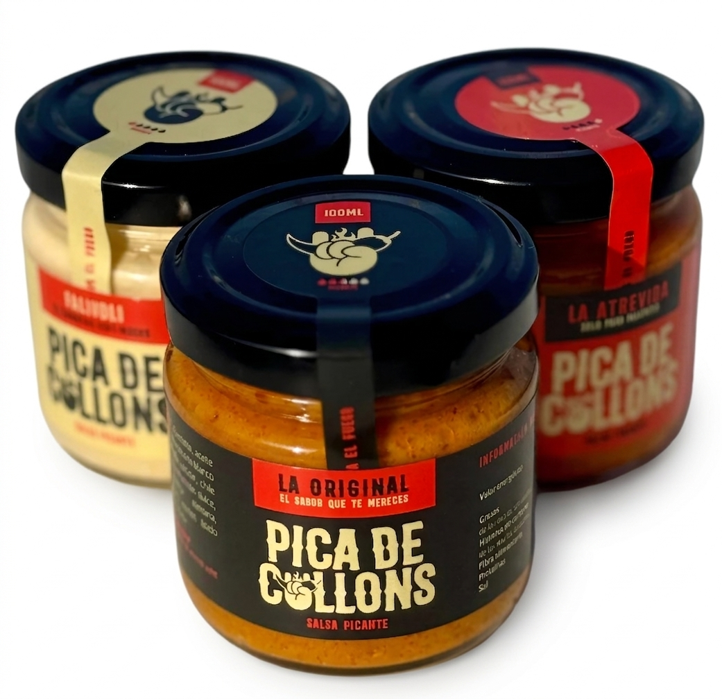 Pack Salsero Picante - 3 x 100ml - Pica de Collons PICA DE COLLONS