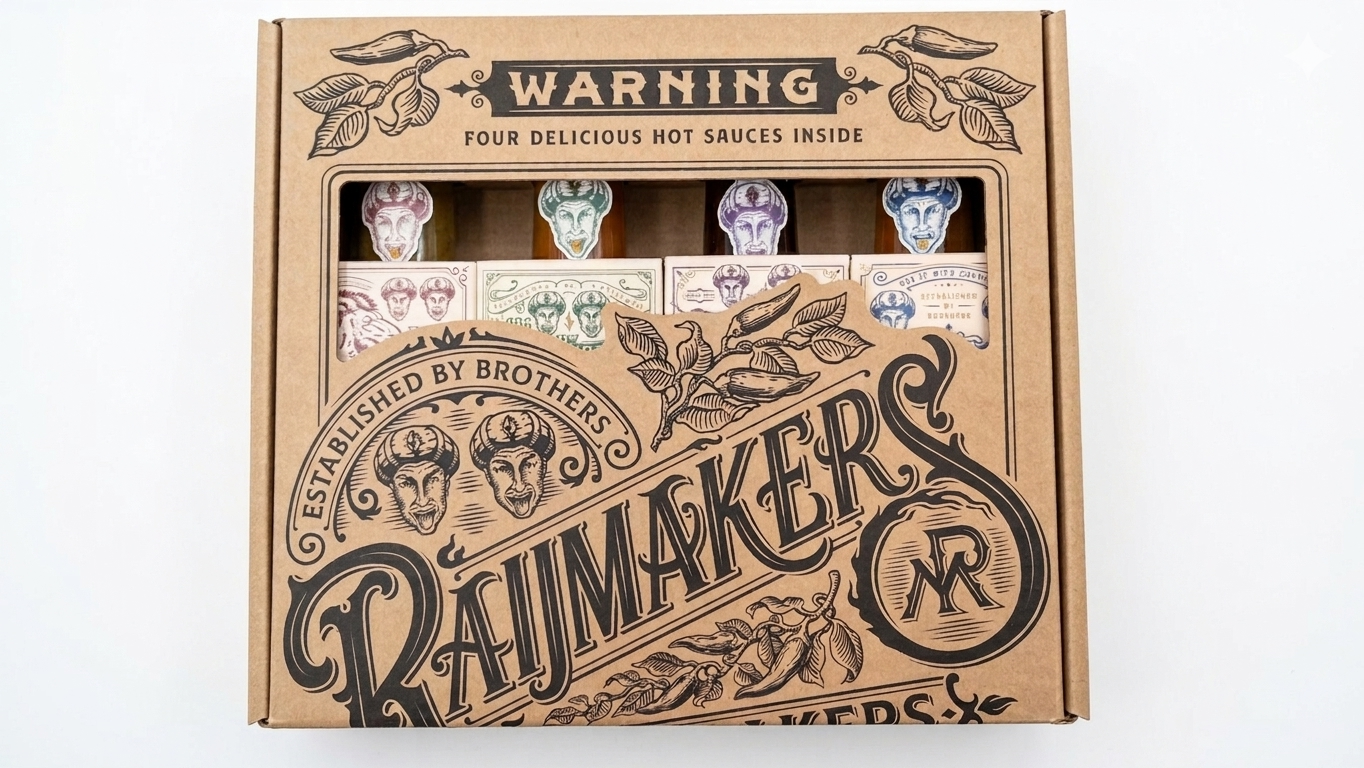 Pack Set Picante Raijmakers - 4 x 150ml - Raijmakers RAIJMAKERS
