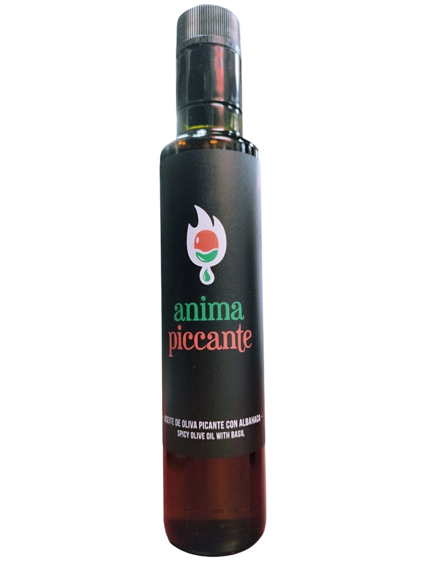 ACEITE DE OLIVA PICANTE CON ALBAHACA ALMA PICANTE 250ml