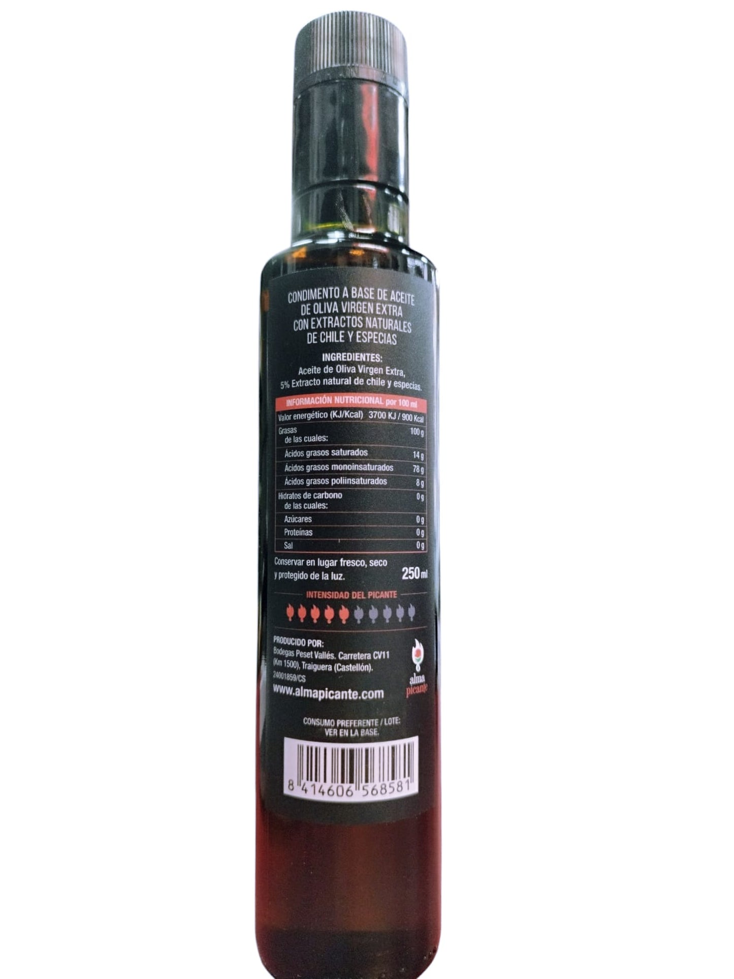 ACEITE DE OLIVA PICANTE ALMA PICANTE 250ml