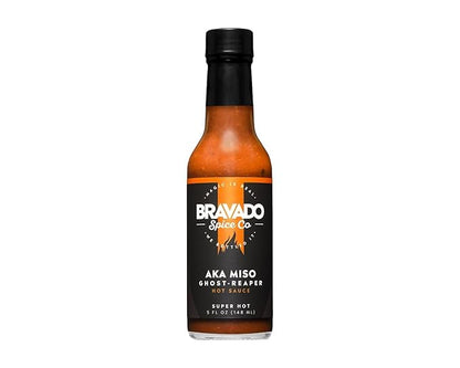 BRAVAT SALSA GHOST PEPPER + AKA MISS 148ml