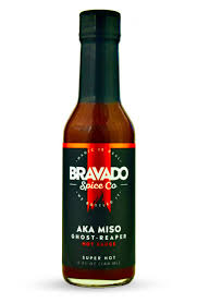 BRAVADO SALSA GHOST PEPPER + AKA MISO 148ml