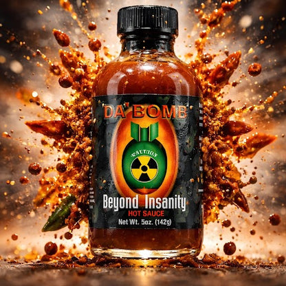DA'BOMB Beyond Insanity - 118ml - Spicin Foods DA BOMB