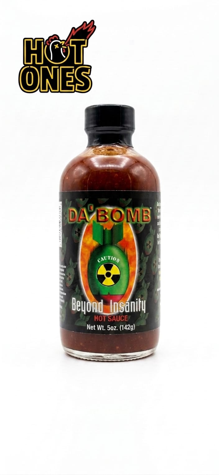 DA'BOMB Beyond Insanity - 118ml - Spicin Foods DA BOMB