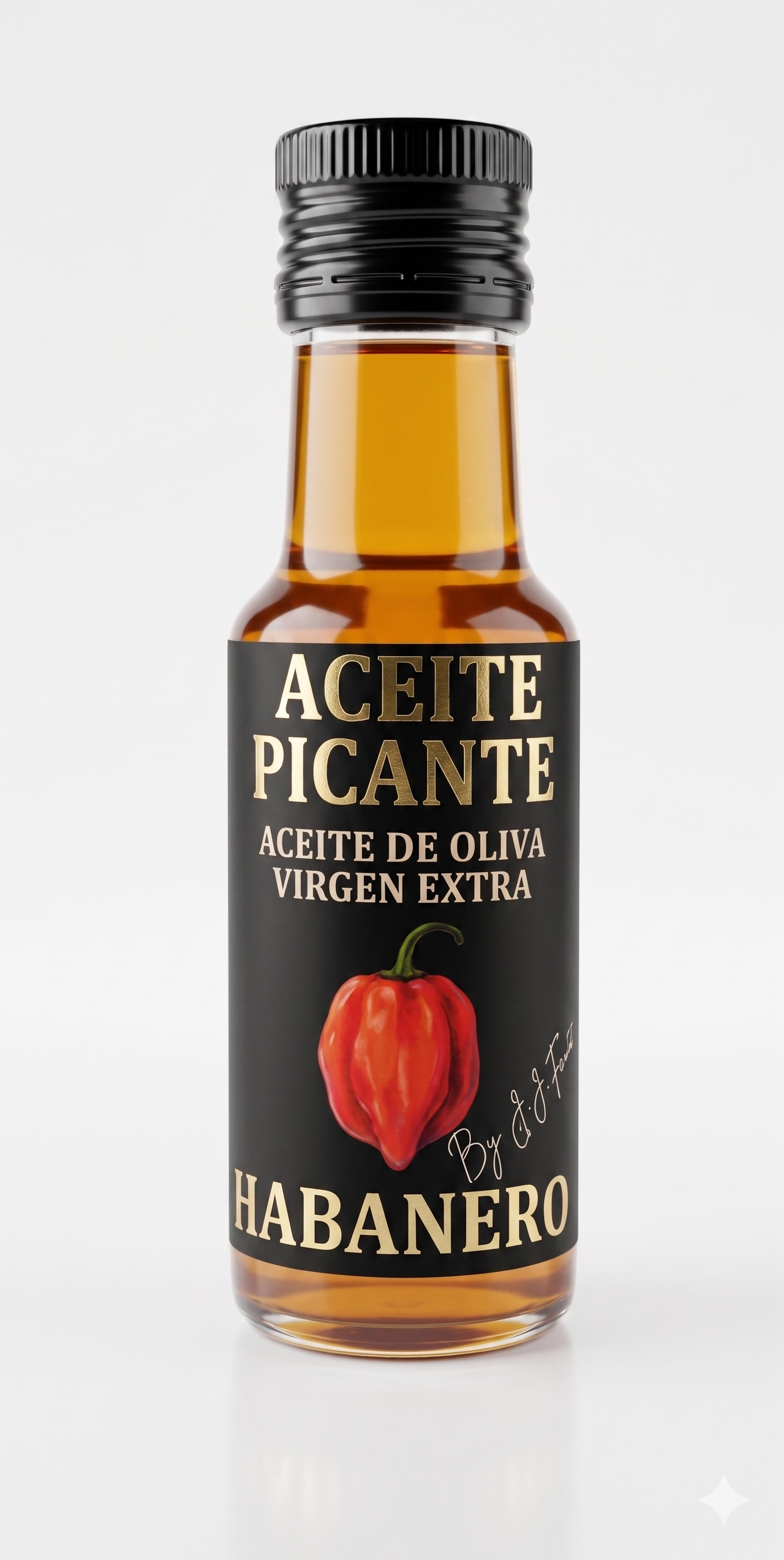 Aceite Picante Habanero - 100ml - JJ Foodie JJ FOODIE