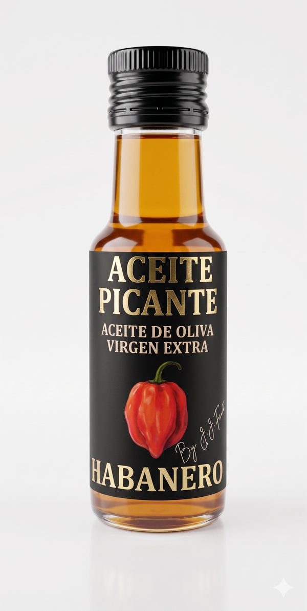 Aceite Picante Habanero - J.J. Foodie