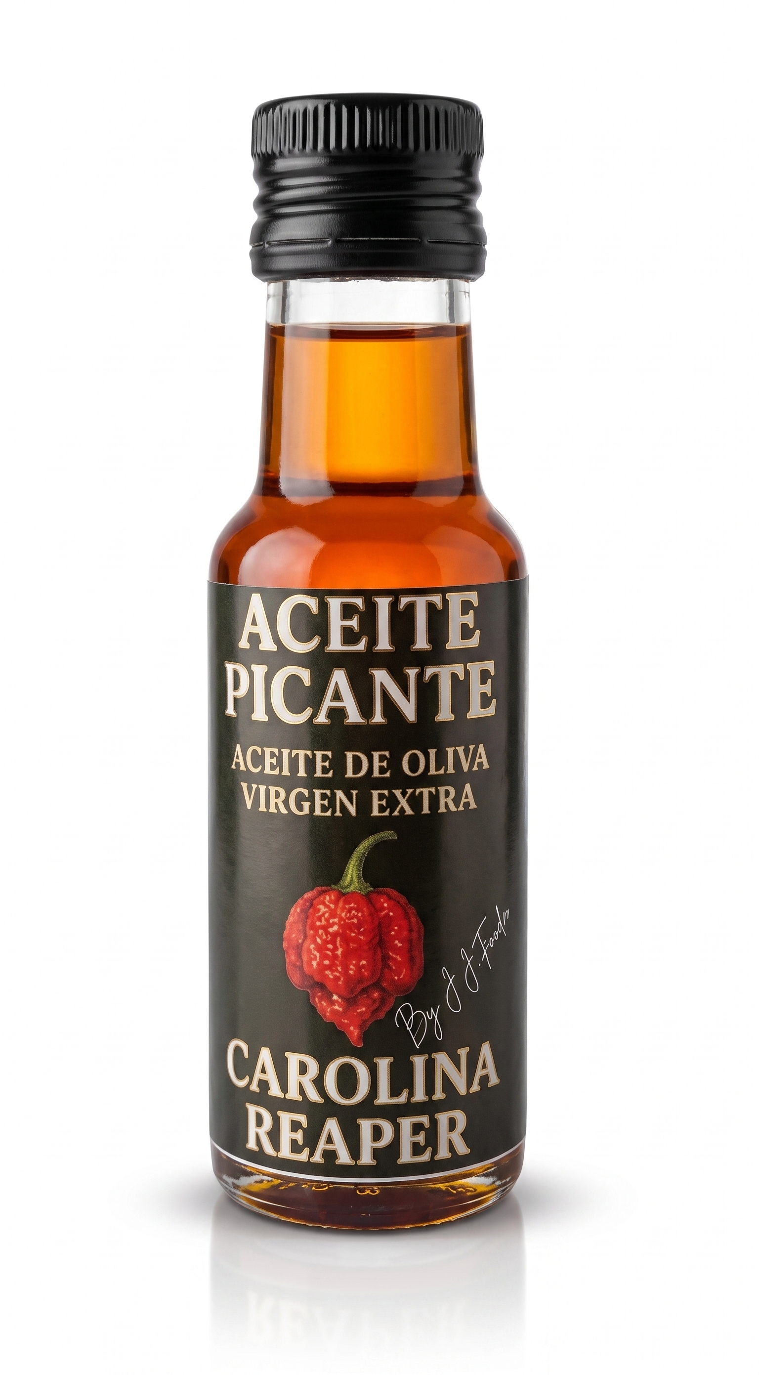 Aceite Picante Carolina Reaper - 100ml - JJ Foodie JJ FOODIE