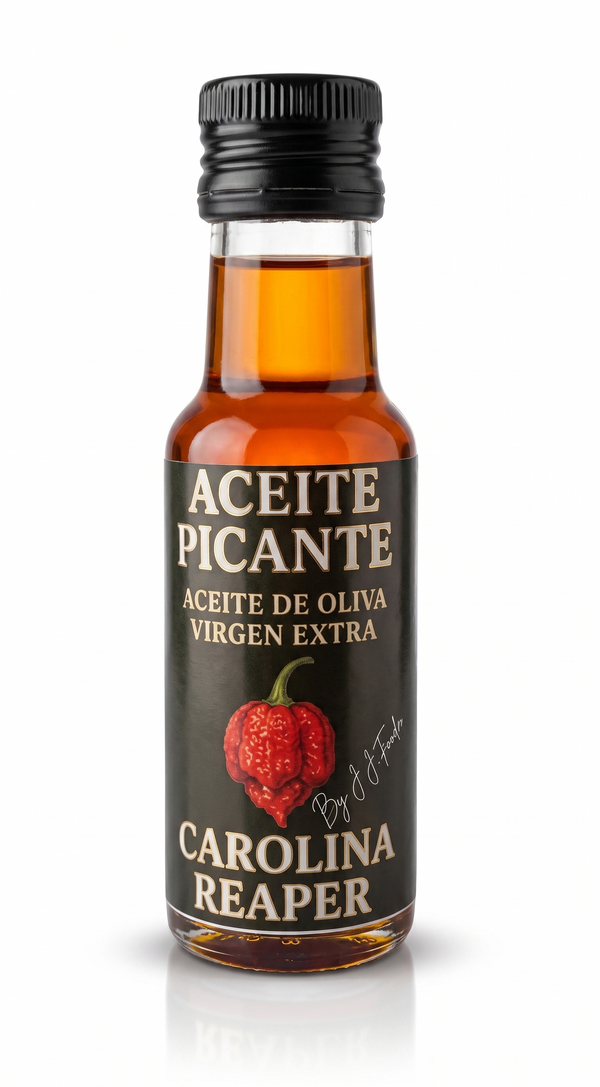 Aceite Picante Carolina Reaper - J.J. Foodie