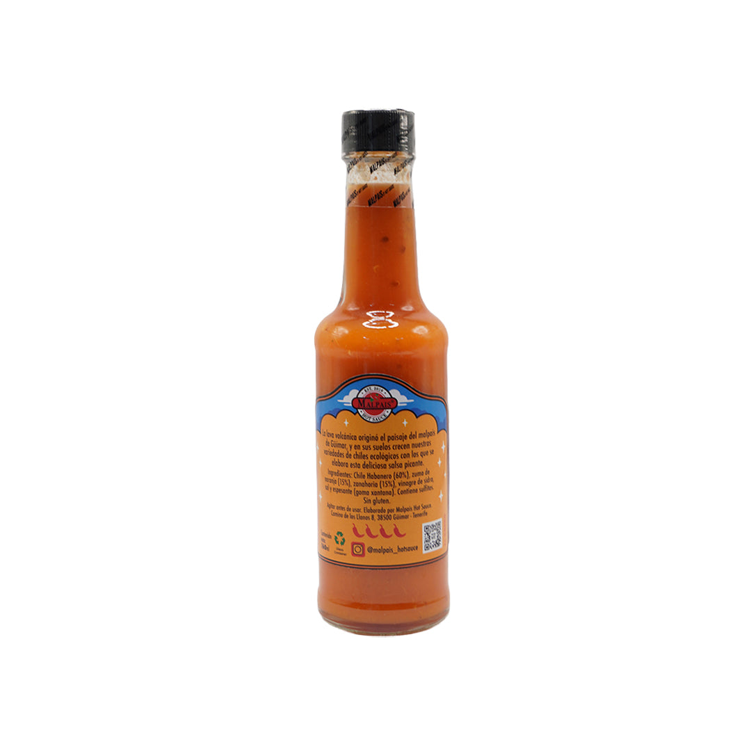 Salsa Orange Habanero Intenso - 160ml - Mal País MAL PAIS