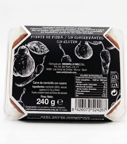 Membrillo picante 240 g - Emily Foods