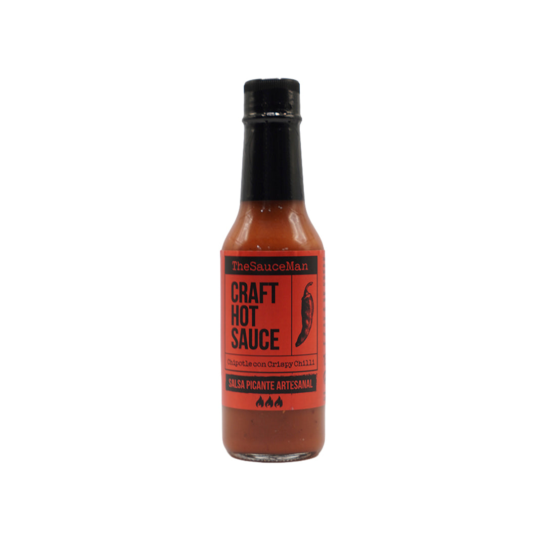 Salsa Chipotle con Crispy Chilli - 150ml - TheSauceman THESAUCEMAN