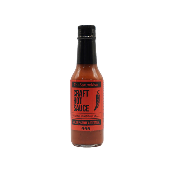 Salsa Chipotle con Crispy Chilli - 150ml - TheSauceman THESAUCEMAN