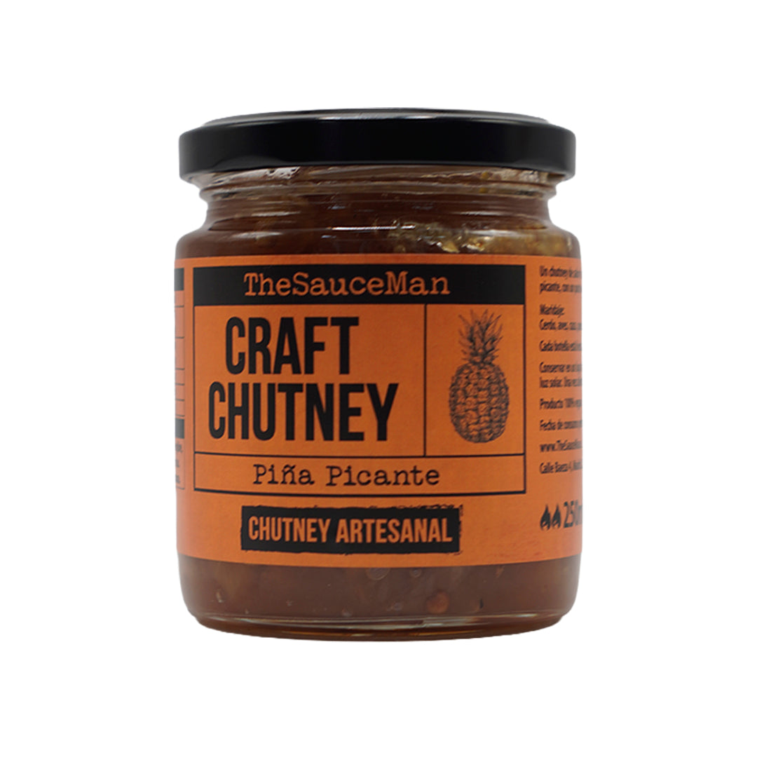 Chutney Piña Picante con Chipotle - 250ml - TheSauceman THESAUCEMAN