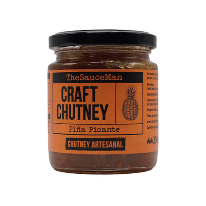Chutney Piña Picante con Chipotle - 250ml - TheSauceman THESAUCEMAN