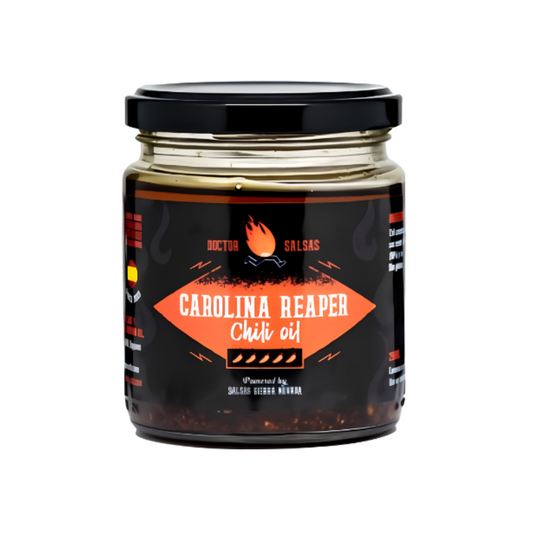 CAROLINA REAPER CHILI OIL 250ml DOCTOR SALSAS
