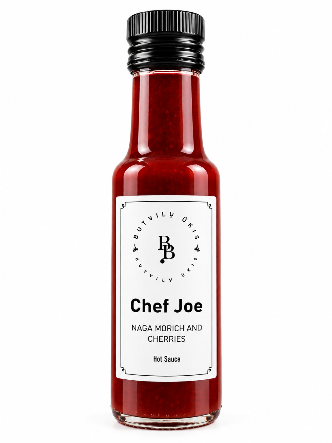 Naga Morich & Cherries 100 ml - Chef Joe Butvilu - vista frontal