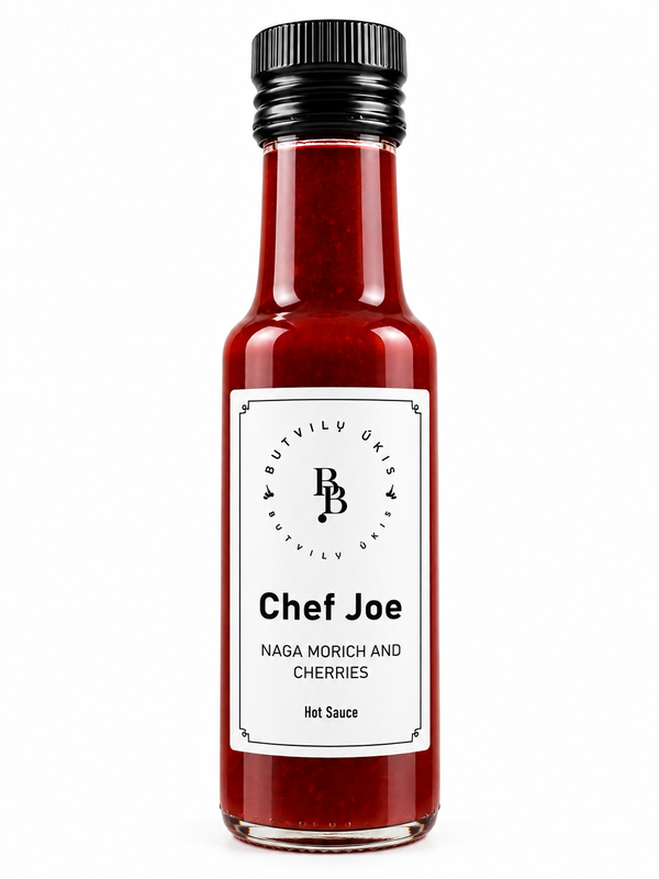 Naga Morich & Cherries 100 ml - Chef Joe Butvilu - vista frontal
