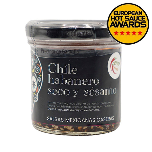 Salsas Chilangas Chile Habanero Seco y Sésamo - European Hot Sauce Awards