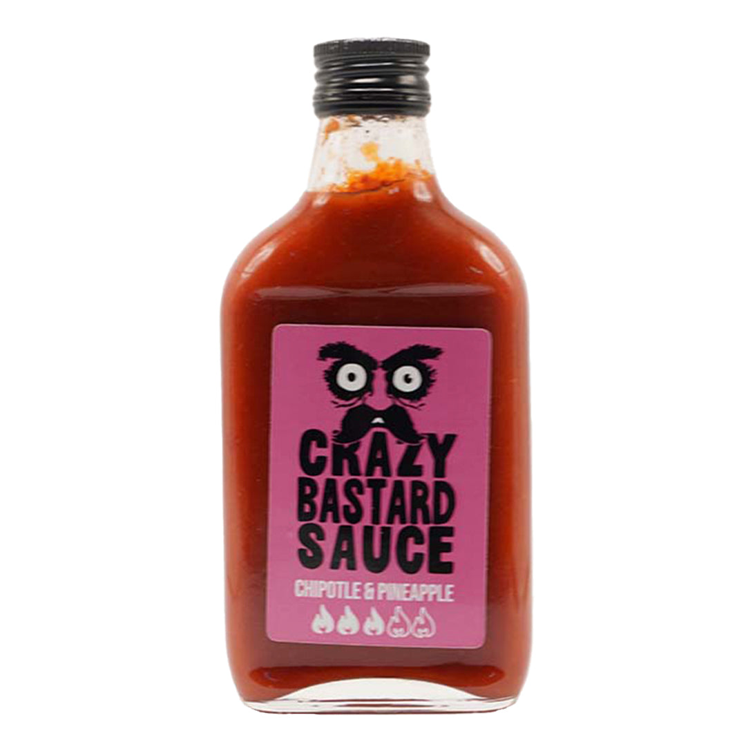 Salsa Chipotle & Pineapple 100-200ml - Crazy Bastard