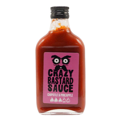 Salsa Chipotle & Pineapple 100-200ml - Crazy Bastard
