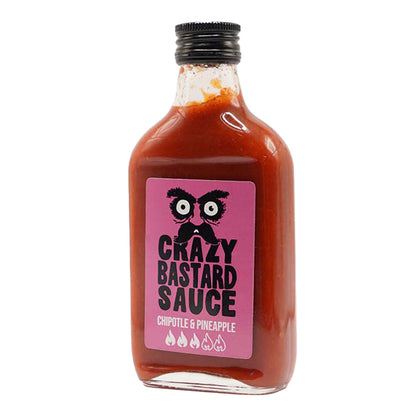 Salsa Chipotle & Pineapple 100-200ml - Crazy Bastard