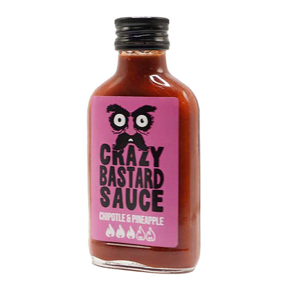Salsa Chipotle & Pineapple 100-200ml - Crazy Bastard