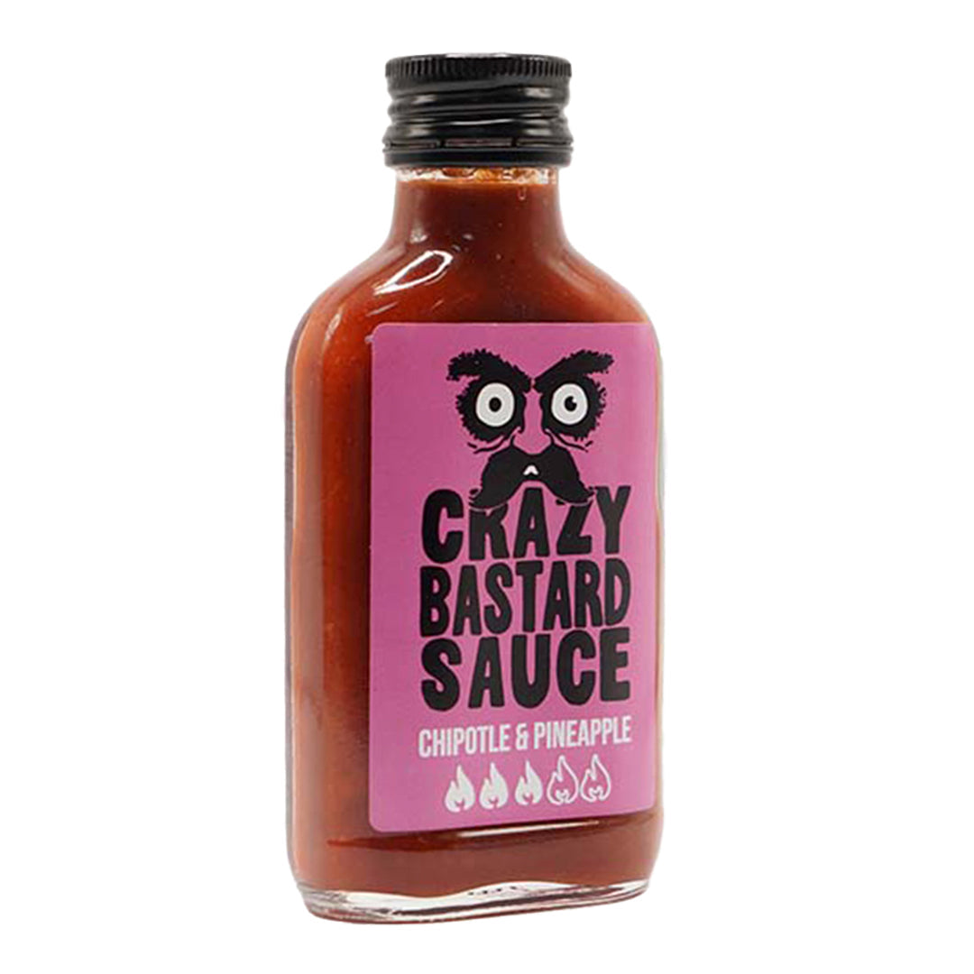 Salsa Chipotle & Pineapple 100-200ml - Crazy Bastard