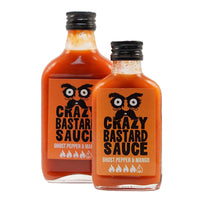 Ghost Pepper & Mango Hot Sauce 100-200ml - Crazy Bastard