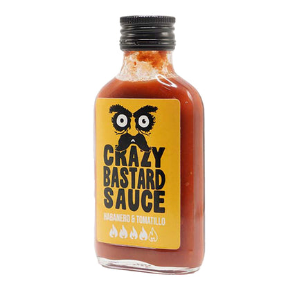Salsa Habanero & Tomatillo 100-200ml - Crazy Bastard