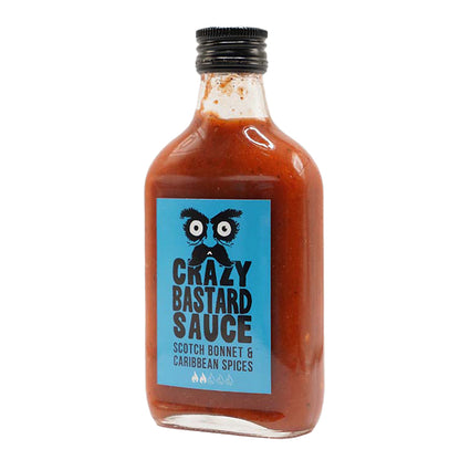 Salsa Scotch Bonnet & Caribbean Spices 100-200ml - Crazy Bastard